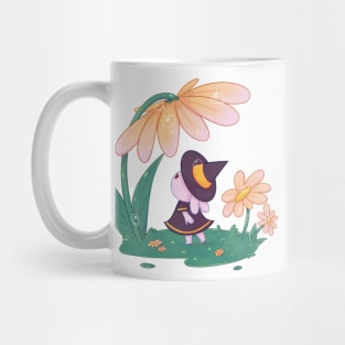 Witch bunny and daisy Mug